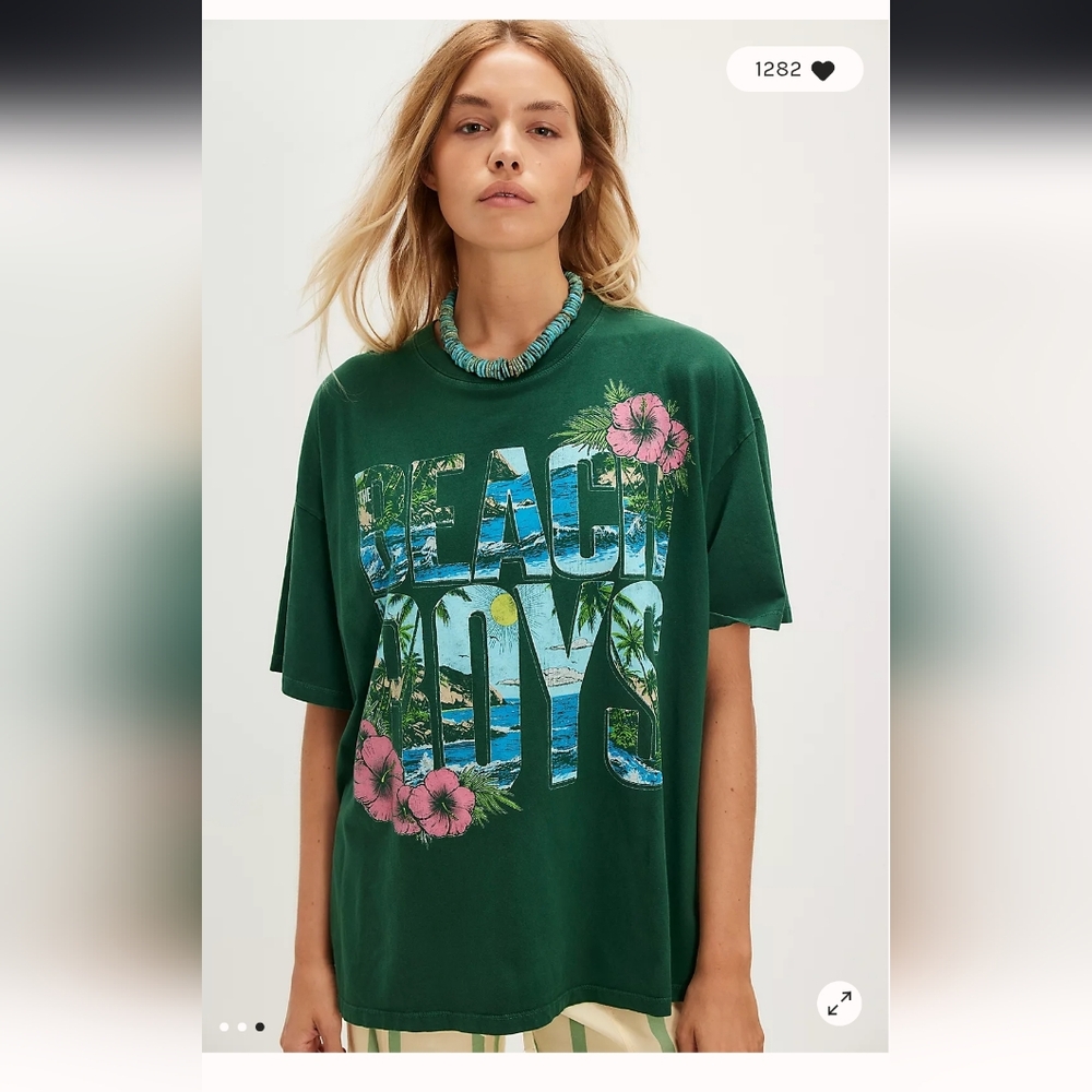 NWOT Daydreamer Beach Boys Wouldn't It Be Nice Tee One Size
